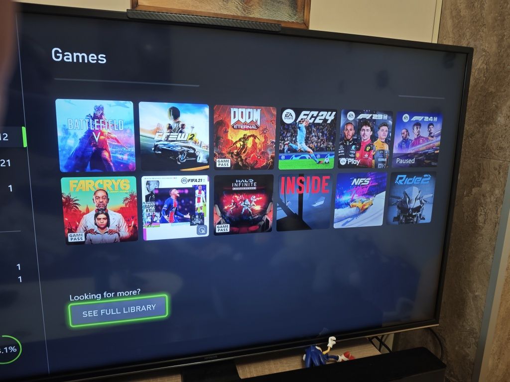 Xbox one x с докинг станция и игри