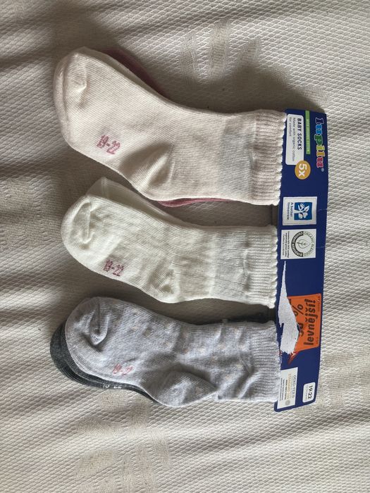 Комплект чорапи за момиче - размер 19-22