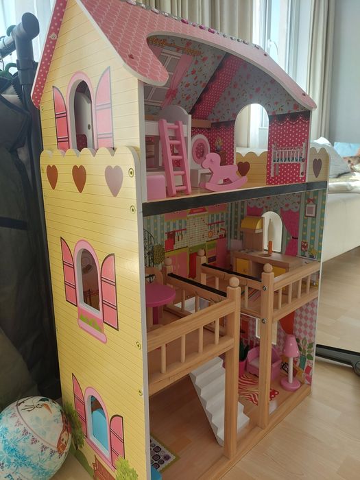 Къща за кукли Ширина/Височина 60/90см