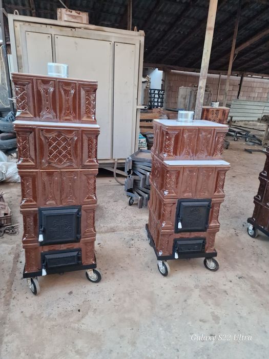 Vând sobe de teracotă premontate diferite modele