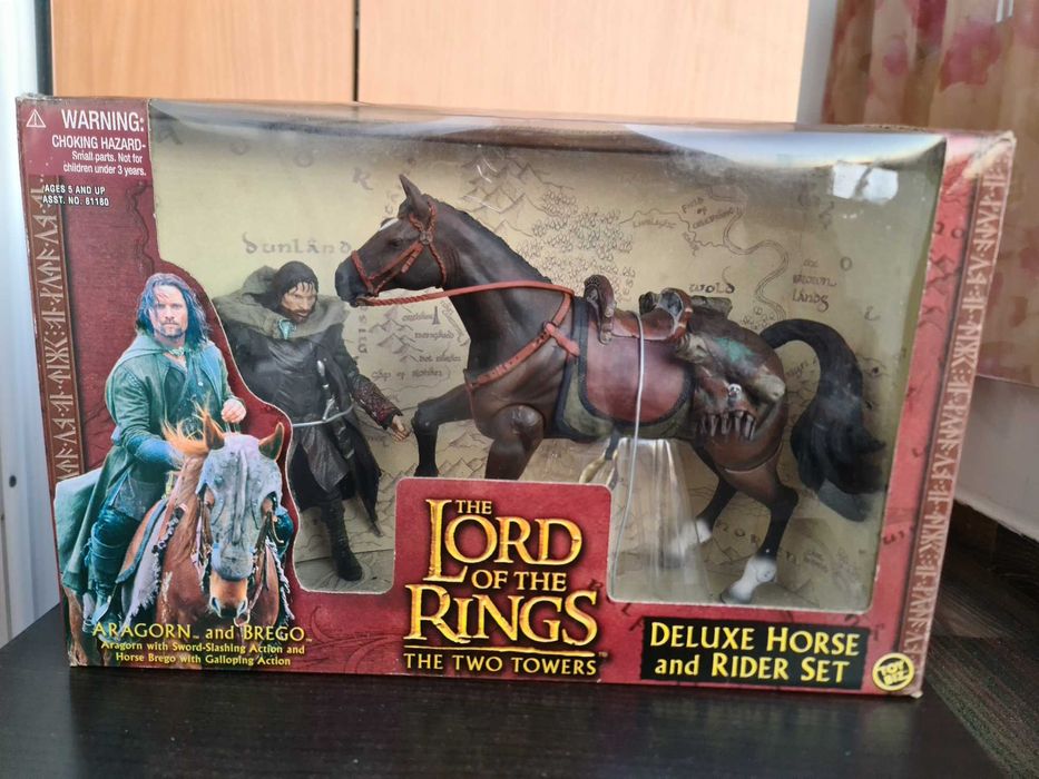 Figurina Lord of the rings Aragorn and Brego Deluxe set