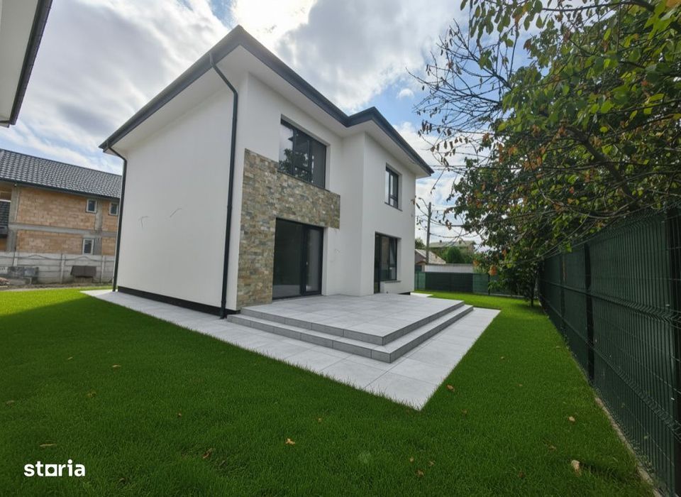 •VILĂ INDIVIDUALĂ • 130 mp utili •Curte 340 mp• PIPERA- TUNA