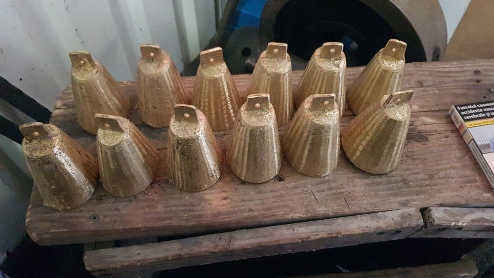 Clopotei alamă 5 cm noi