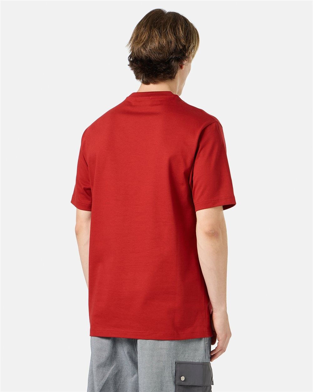 Мъжка тениска T shirt with Iceberg lettering print detail