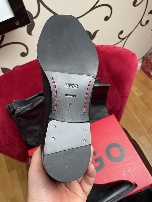 Ghete Hugo piele naturala!!!noi!!