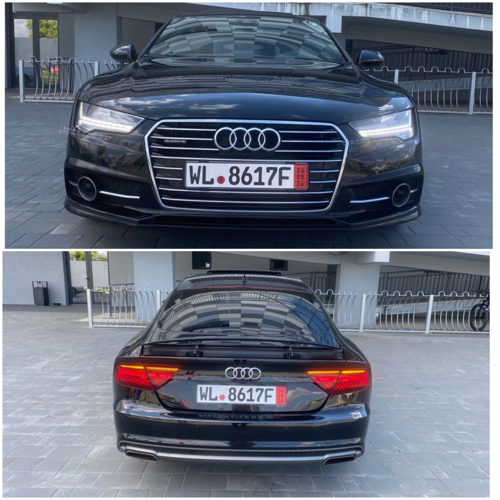 Audi A7 S-line**3l biturbo**Quattro 320 CP‼️