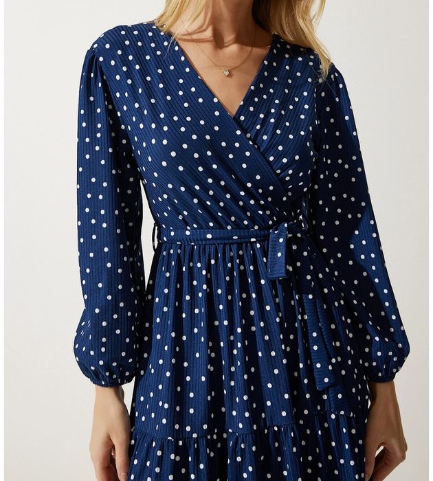 Rochie midi cu buline