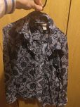 Relaxed Риза H&M с Floral мотиви
