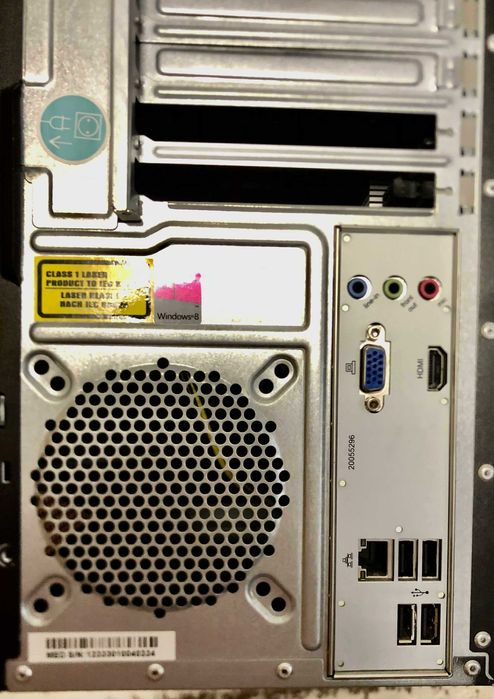 PC— i3-4130 8GB RAM (HyperX + Kingston) •SSD Kingston  plus Monitor 23