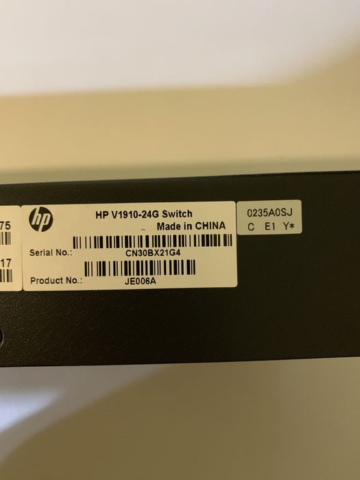 Switch cu management HP V1910 24G JE006A