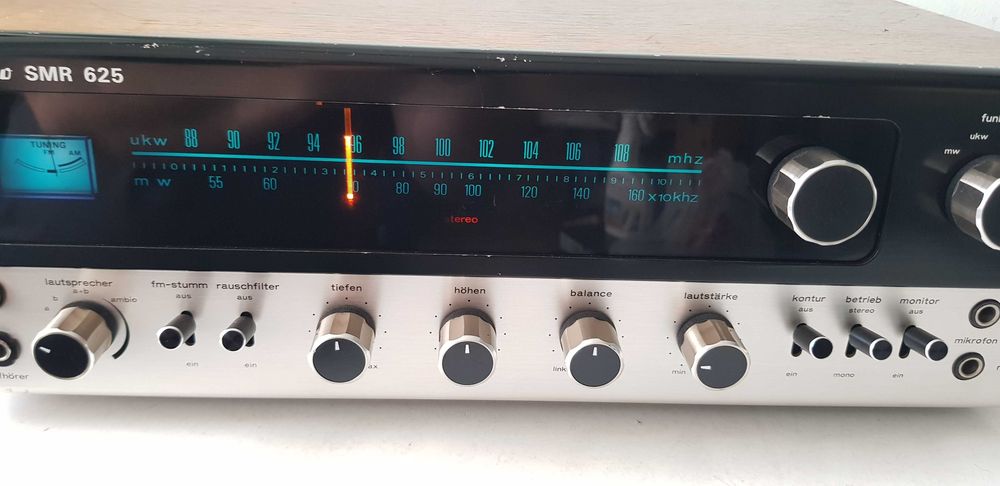 Heco SMR 625 amplificator stereo satie receiver cu scala amplituner