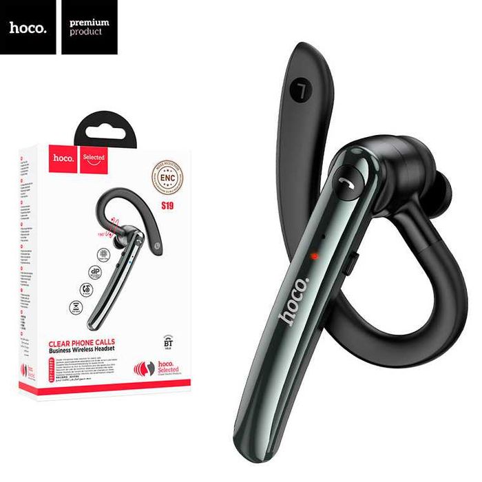 Hoco S19 – Моно Bluetooth-Наушник с ANC до 6ч работы. Есть доставка