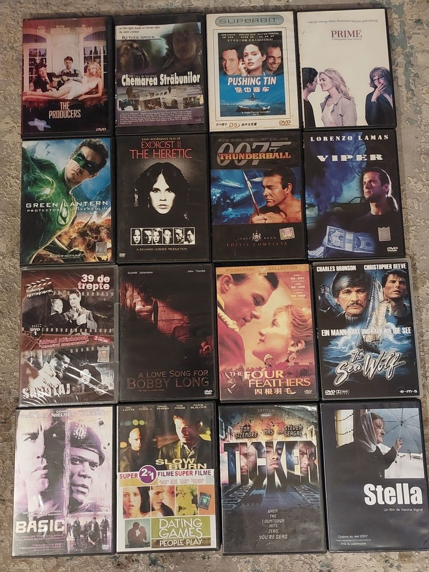 Dvd-uri filme, stare impecabilă