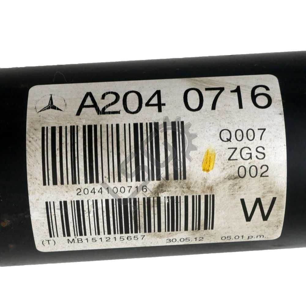 Кардан Mercedes-Benz C-Class 204 (W/S/C) 2007-2014 ID: 144823
