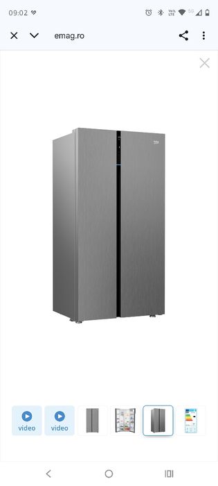 Vând frigider side by side Beko
