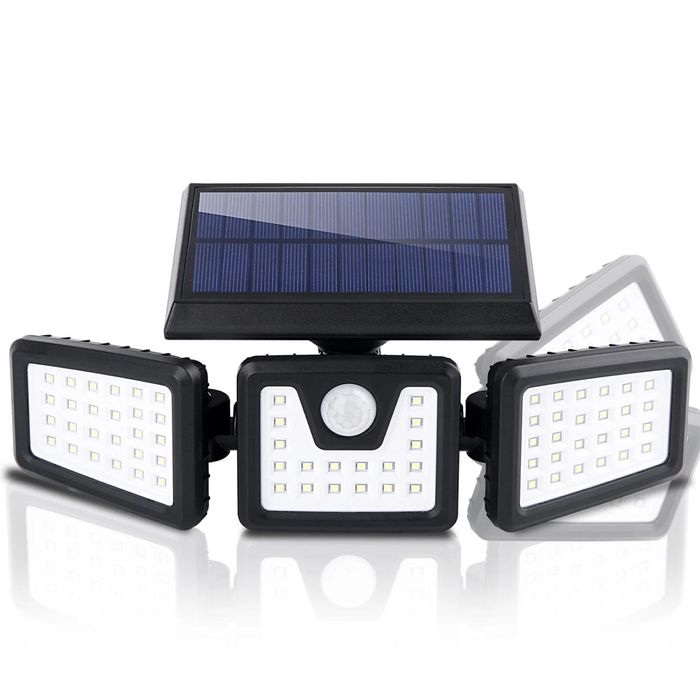 Lampa solara tripla noua, la mai multe bucati fac reducere