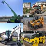 Manitou buldoexcavator bobcat miniexcavator miniincarcator compactor