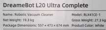 Robot de aspirare cu mop Dreame L20 Ultra Complete Sigilat