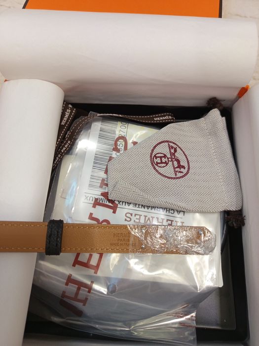 Curea Hermes Kelly neagra cu feronerie argintie