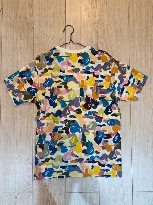 Bape Ultimate Multi Camo College Logo Tee