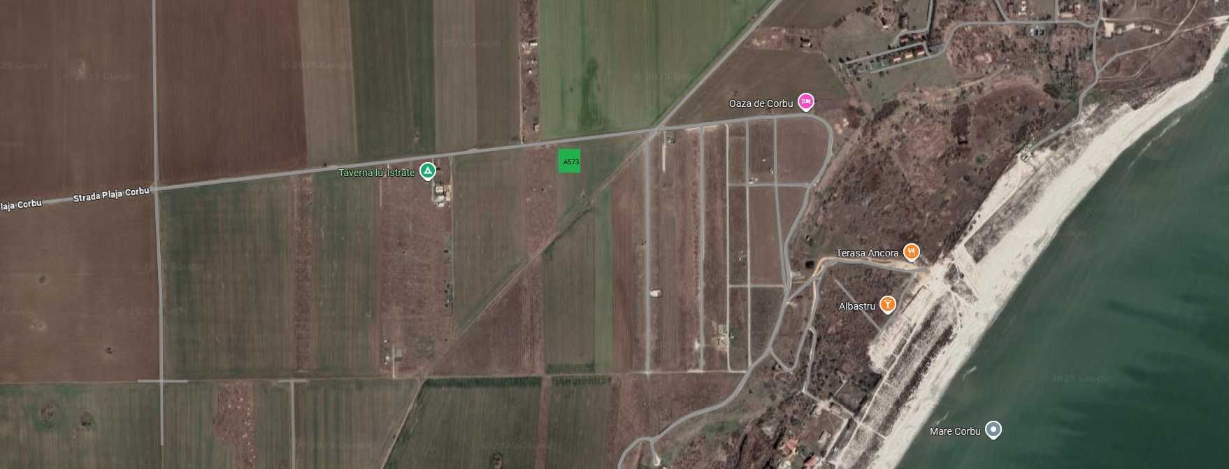 Teren intravilan Corbu, 776,5 mp – aproape de plajă!