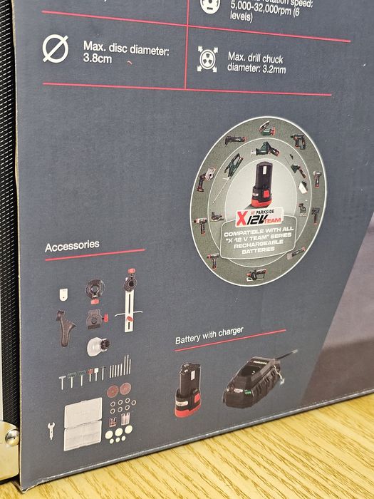 Scula rotativa Parkside Performance