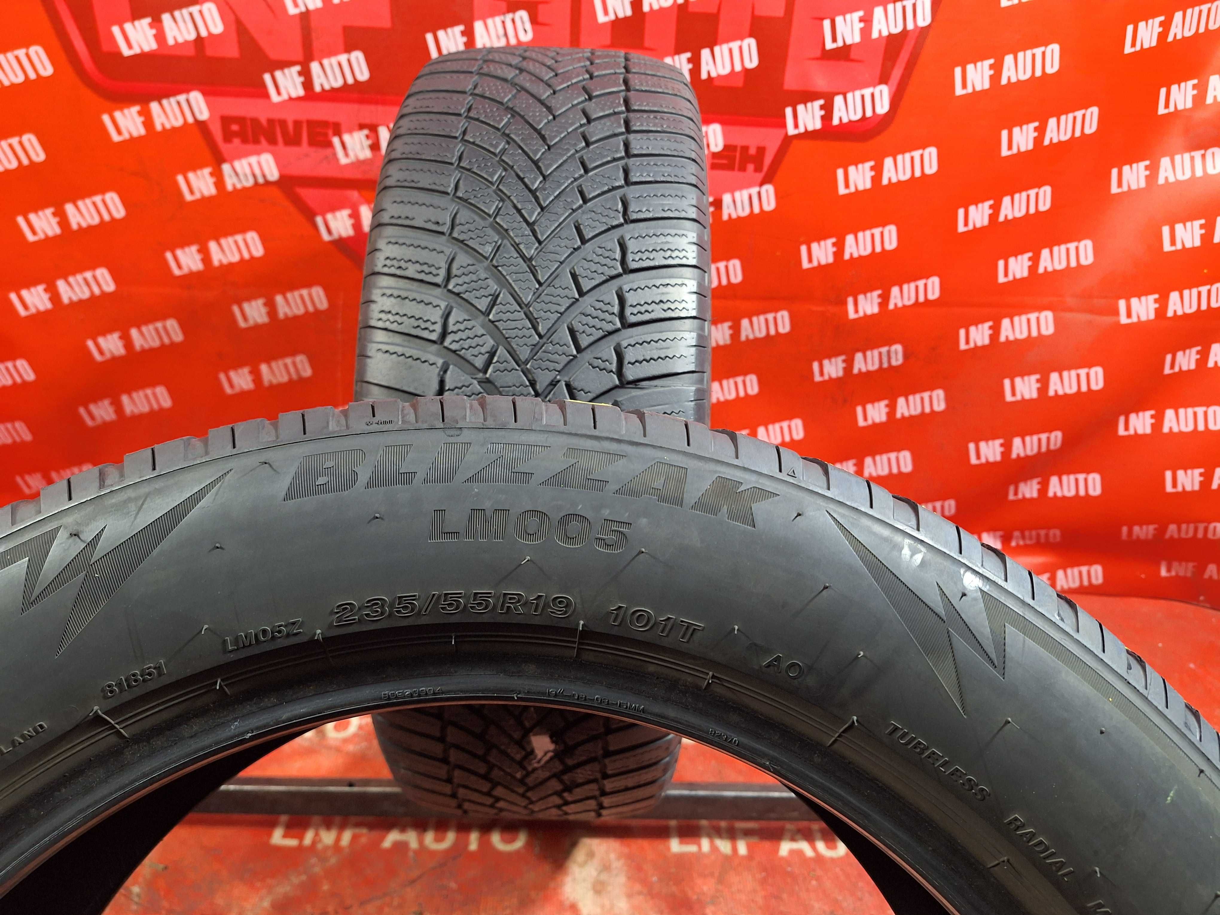Anvelope de IARNA - 235/55/19 - BRIDGESTONE - 5.8 MM - DOT 2021 !