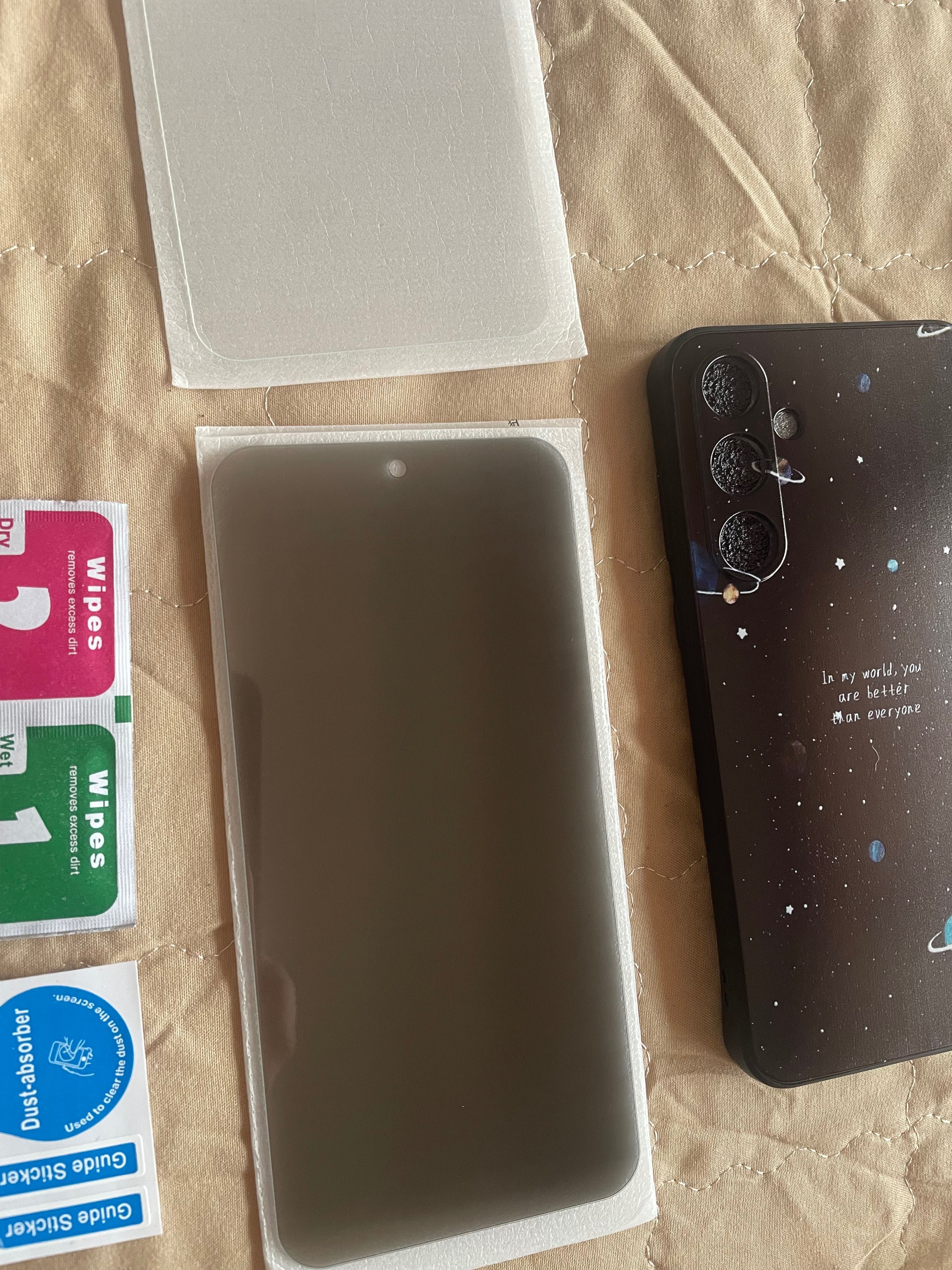 Samsung Galaxy A55 5G Кейс + 2 протектора