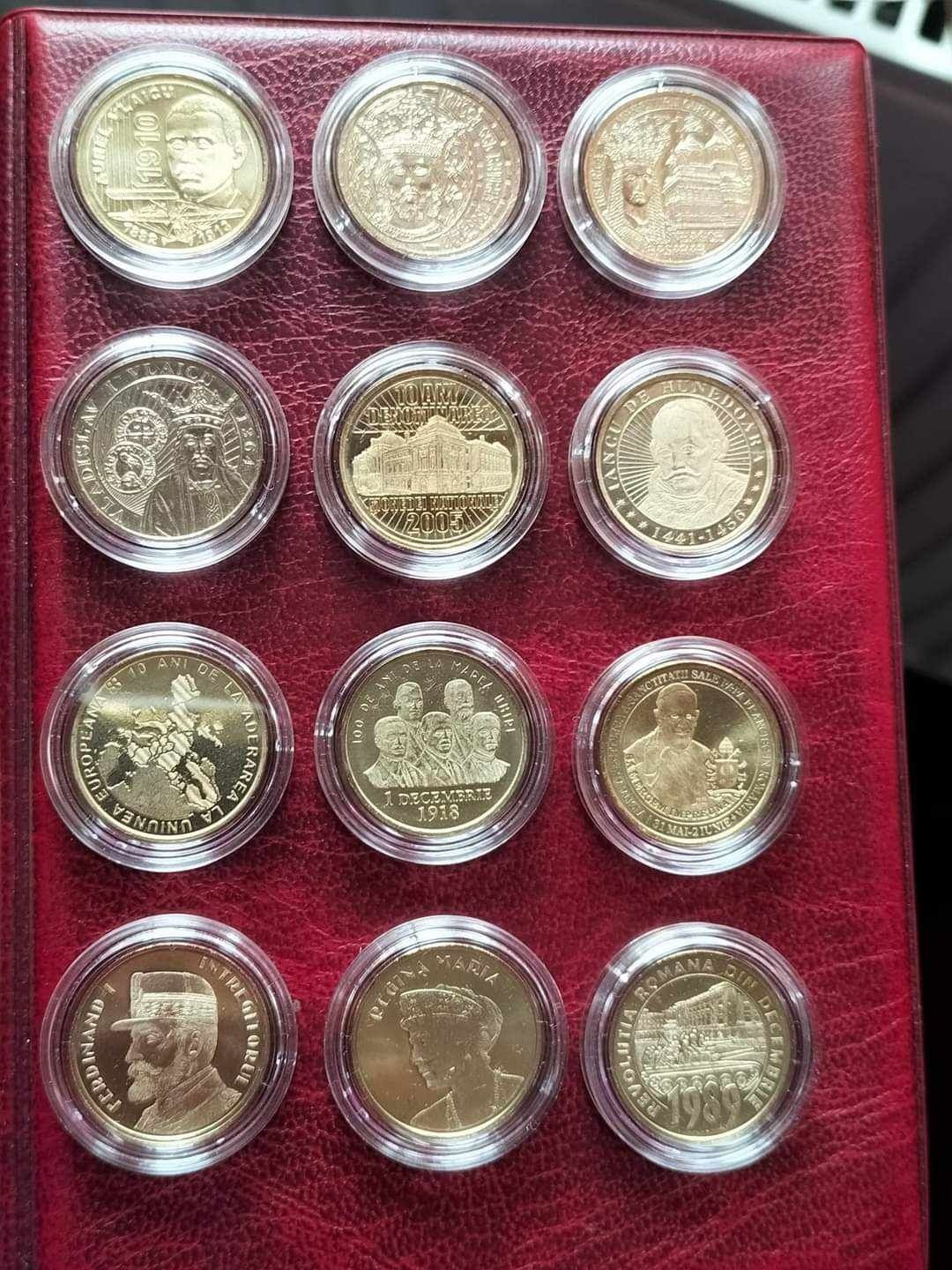 Set 12 monede comemorative