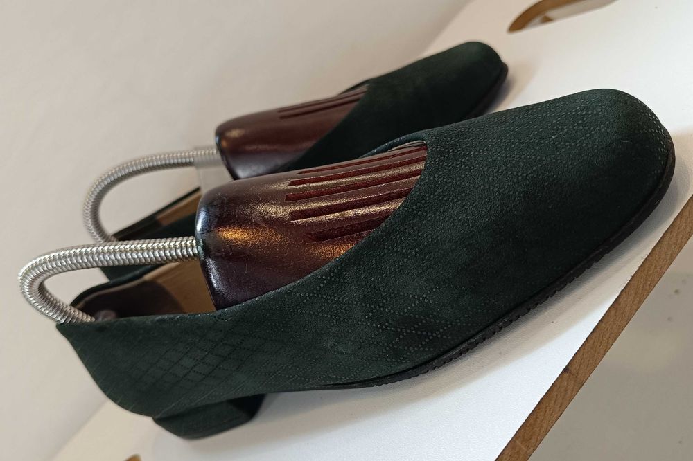 Pantofi slip on balerini de lux BALLY 38 piele naturala superioara