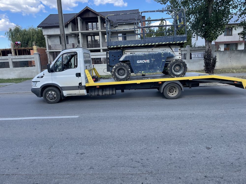 Tractari auto-platforma,Rosiori de vede-Peretu-Maldaeni