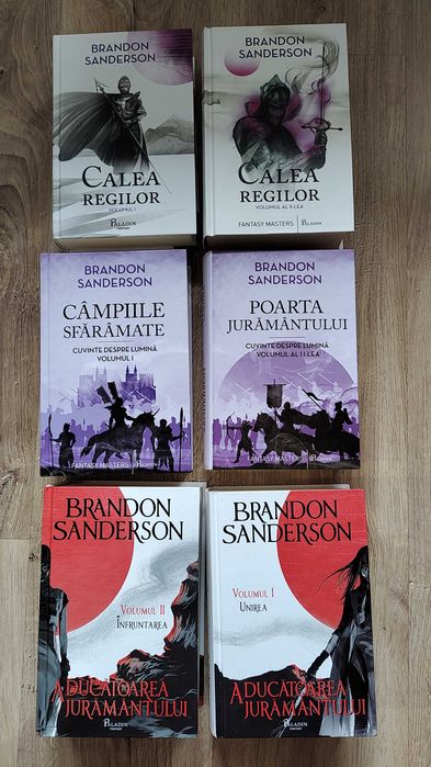 Brandon Sanderson - seria Arhiva luminii de furtuna (6 volume)