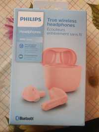 Слушалки PHILIPS True Wireless, In-Ear, Bluetooth, Mикрофон, 101 dB