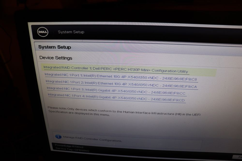 Server Dell PEdge R730XD 24Bays 1.92Tb SSD SAS 24 Core 1500W 128Gb