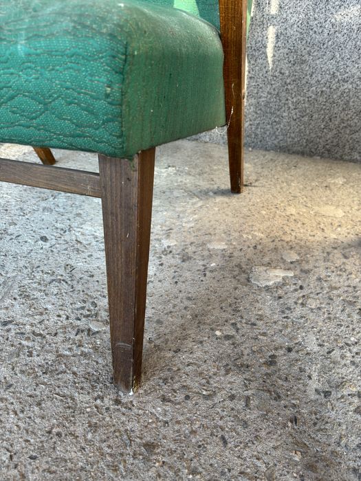 Винтидж футьойл кресло и закачалка