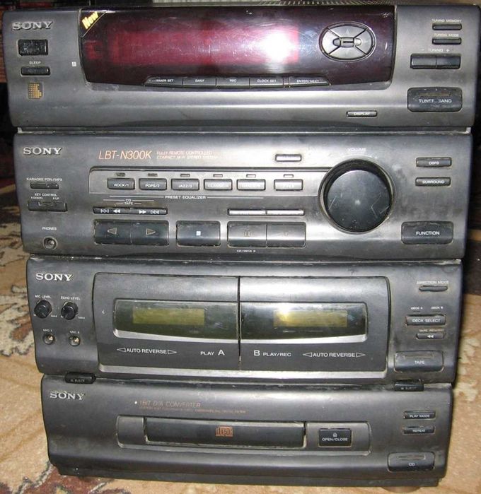 Уредба, стерео система Sony комбайн, модел: HCD-N300K