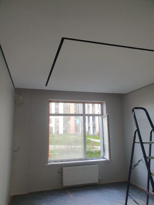 Малярные работы и натежной потолок