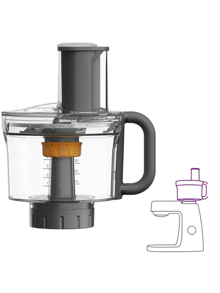 кухонный комбайн Titanium Chef Baker XL kenwood + 8 дополнения