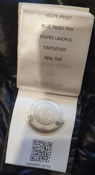 Geacă Moncler Fulmar Giubotto damă, mărimea 00 (XS)