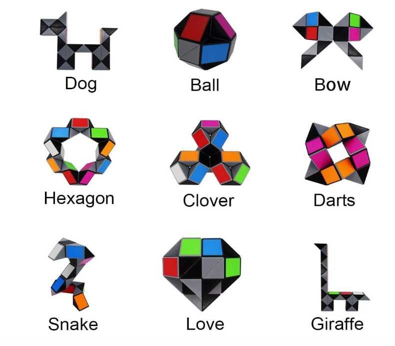 Комплект пъзели EACH HAHA Rainbow Ball + Magic Snake