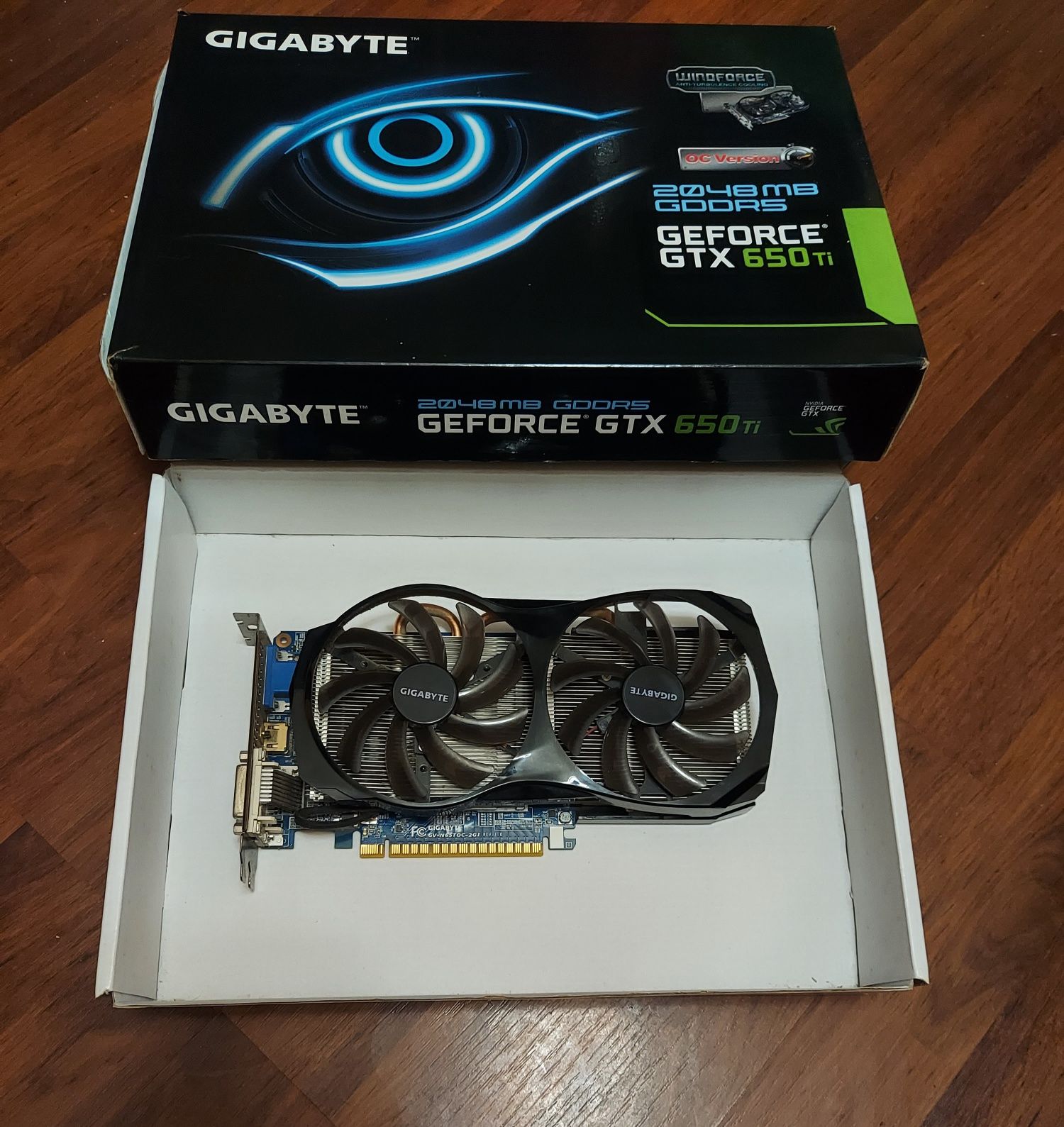 Placa video GIGABYTE GTX 650 Ti Boost OC 2GB GDDR5 192-bit
