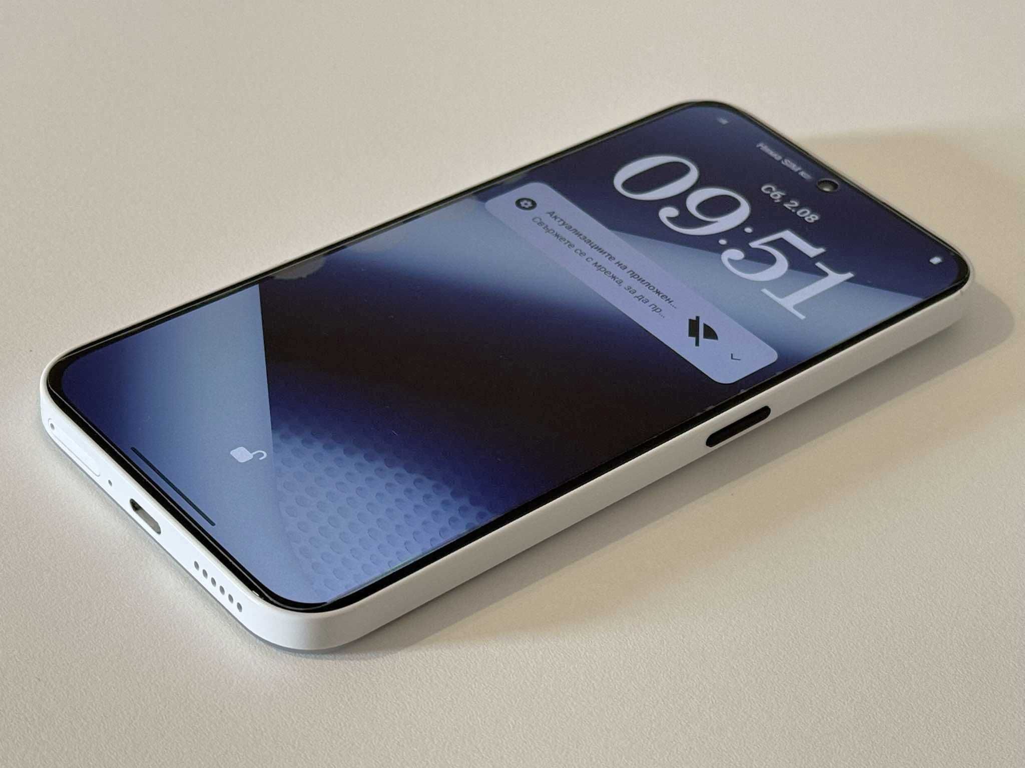 Бартер! Kaто нов! Nothing Phone 2a White (Бял)