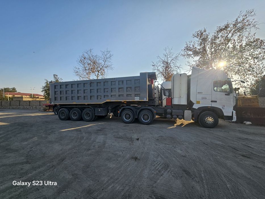 HOWO A7, тонар самосвал