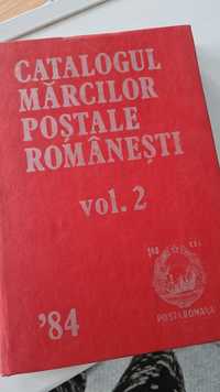 Angela Harnaj (coord.) - Catalogul marcilor postale romanesti, 2 vol.