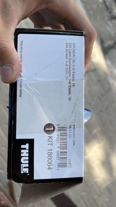 Kit prindere bare transversale Thule kit 186064 KIA suv/ HYUNDAI i30