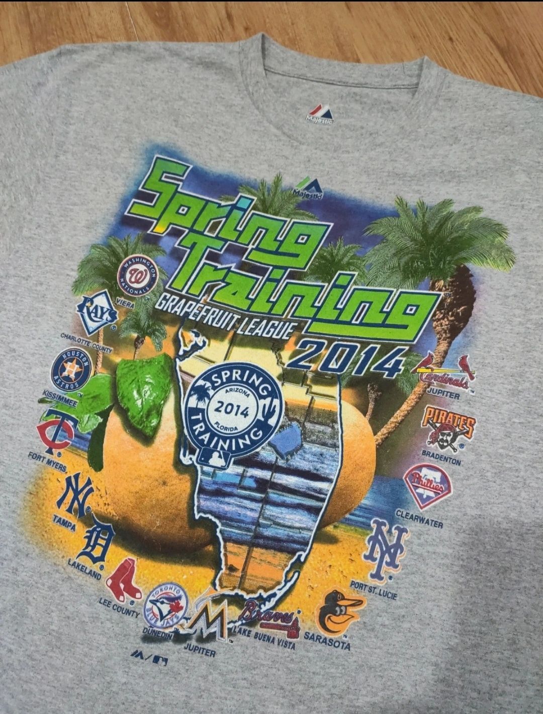 Tricou baseball Majestic MLB Teams marimea L