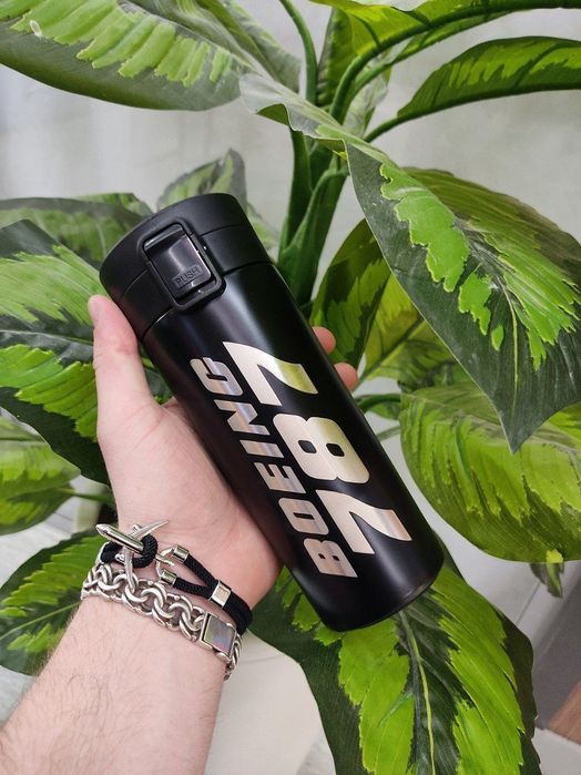 Термосы с датчиком температуры с вашим лого (печать и гравировка)