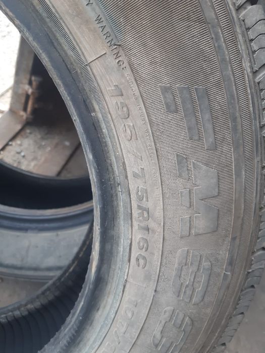 6 штук Покрышка бар.  195/75 R -16
