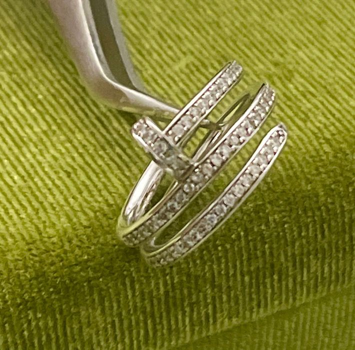 Дамски пръстен стил CartieR, сребро, N51