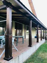 Terasa modernă din lemn